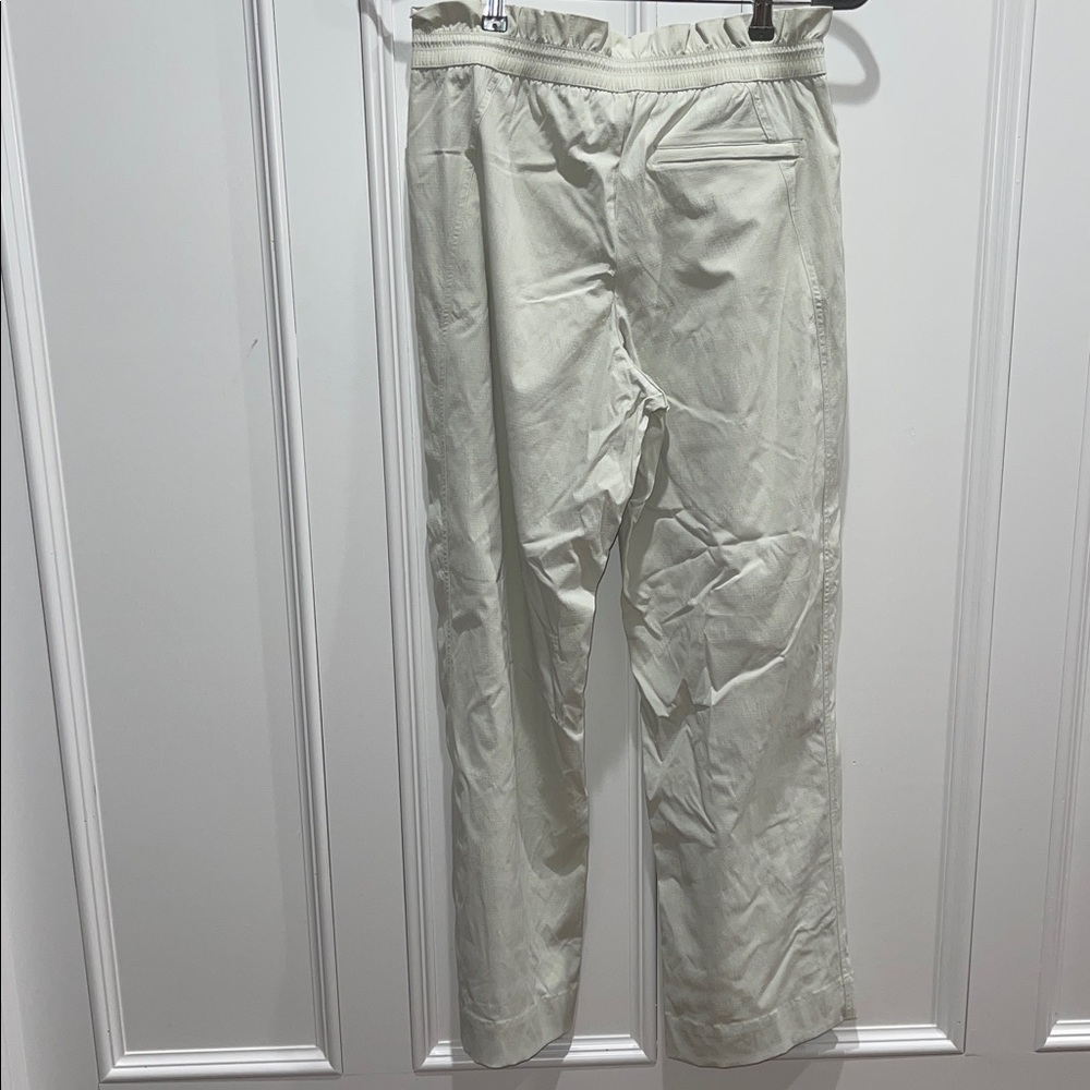 Athleta Trekkie High Rise Parachute Pant Sz 8 Mint Green Paperbag Waist Pull NWT - Picture 9 of 14